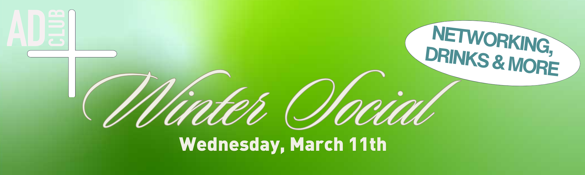 Winter Social Website Header